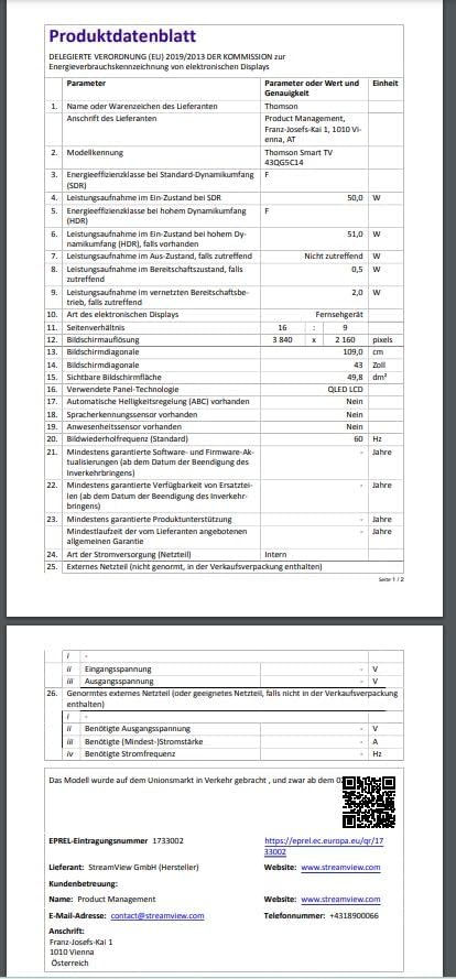 THOMSON 32 Inch (81cm) Full HD Google Smart TV, Wi-Fi, Dolby Audio, HDR10, Bluetooth 5.1, Triple Tuner (Cable/Satellite/Antenna), HDMI, CI+, A+ Panel - 32FG2S14