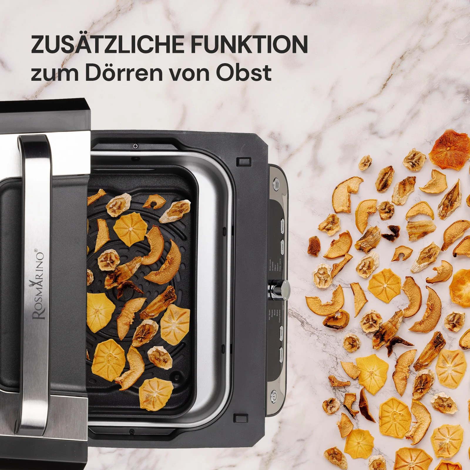 2025 Rosmarino AirGrill Pro heteluchtfriteuse �C 6 L