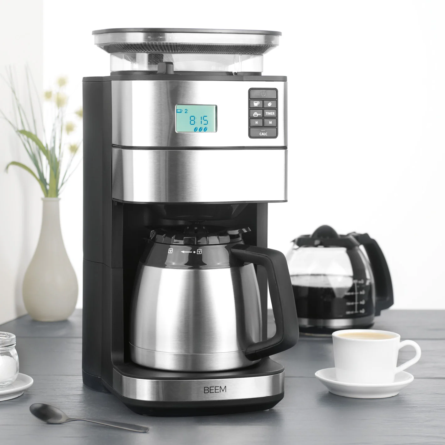 2025 FRESH-AROMA-PERFECT II Filterkoffiemachine met Maalwerk - Duo