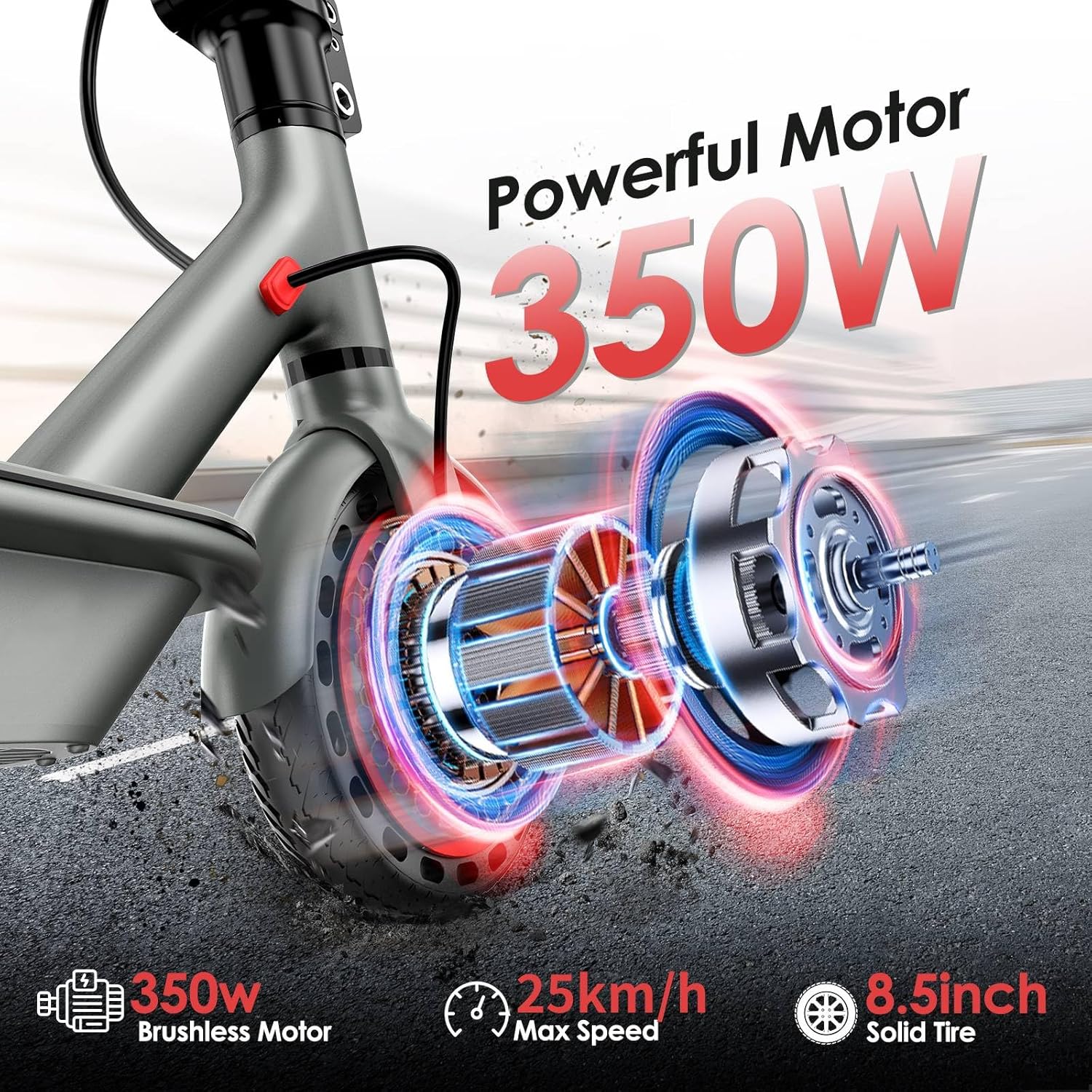 Electric Scooter, 8.5