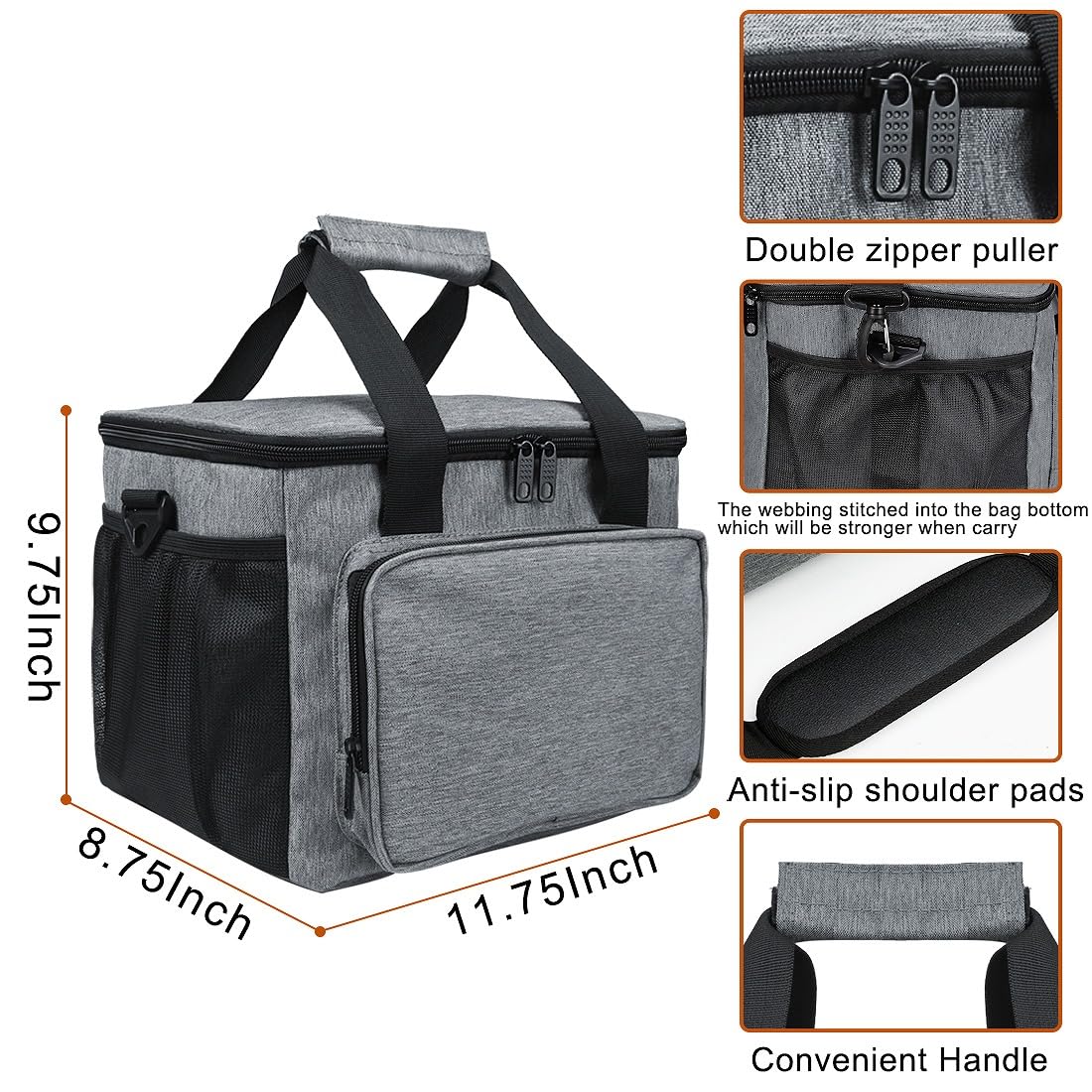 Thermische Isolerende Bezorgen Tassen voor Voedsel �C Houdt Eten Warm, Geschikt voor Catering