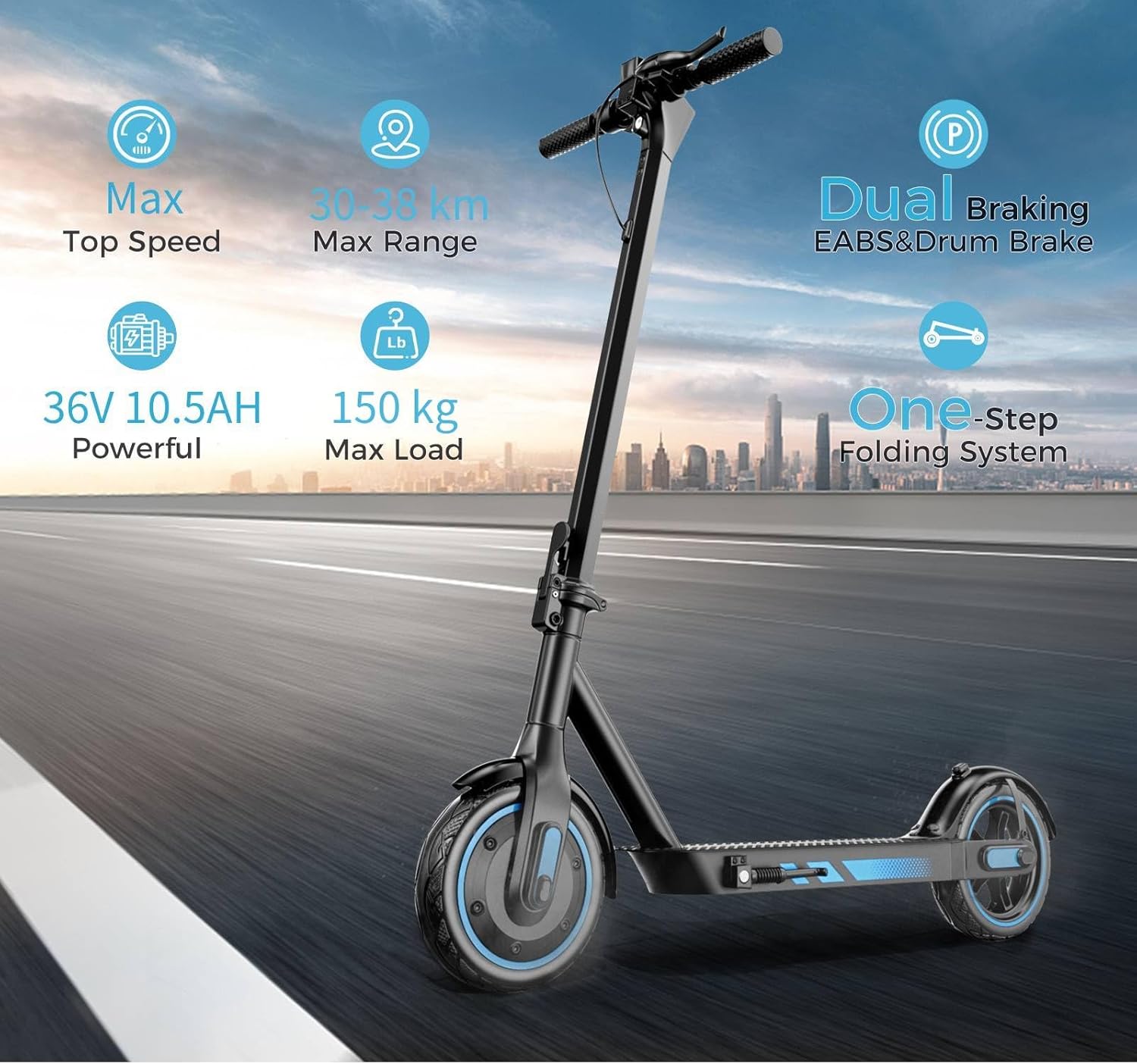 Electric Scooter, 8.5