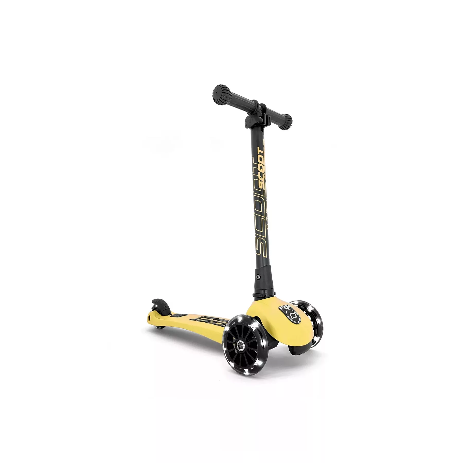 2025 Scoot & Ride Highwaykick 3 LED �C Step voor kinderen met opvouwbaar stuur en lichtgevende wielen