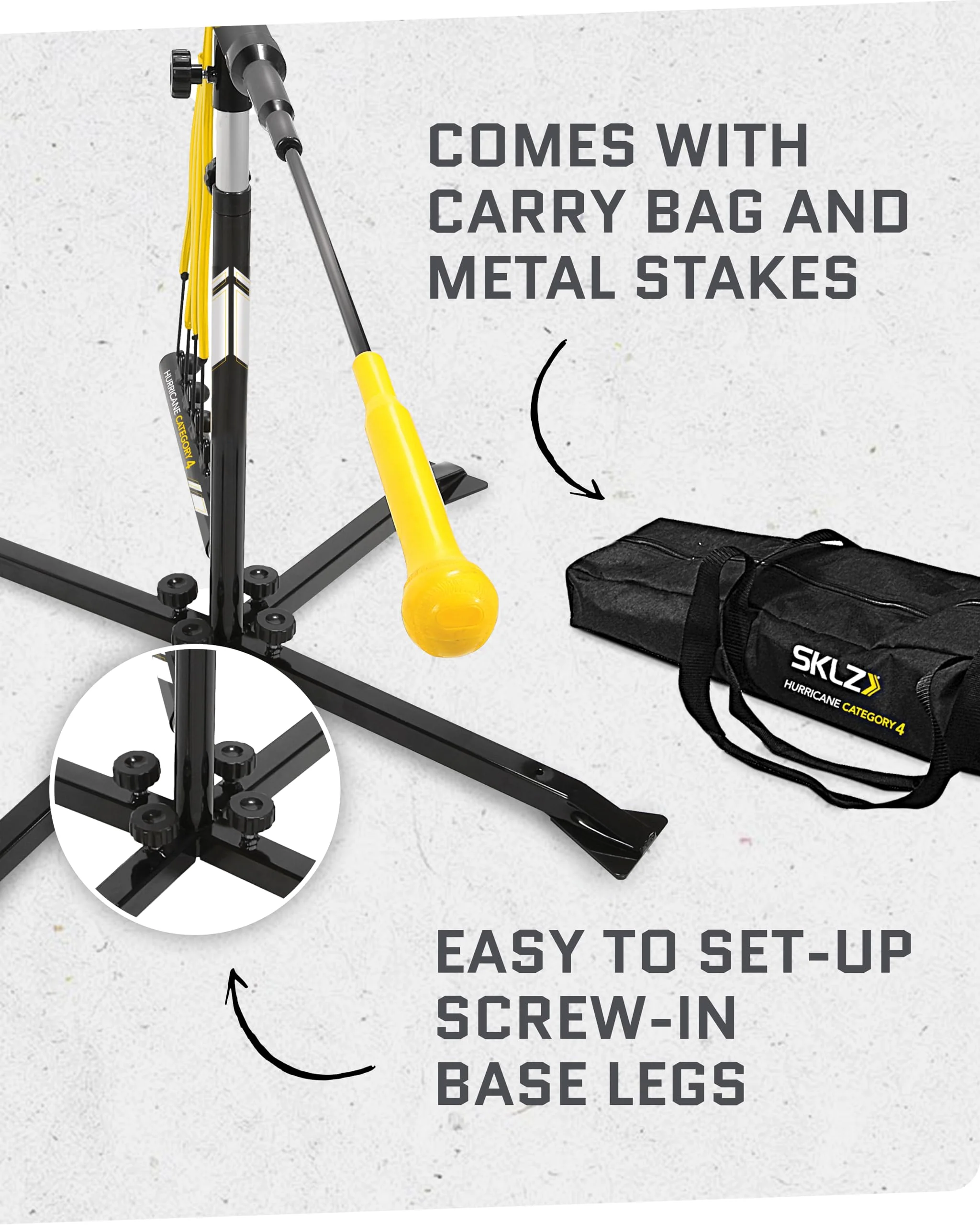 SKLZ Hurricane Swing Trainer voor Honkbal- en Softbal Slagtraining