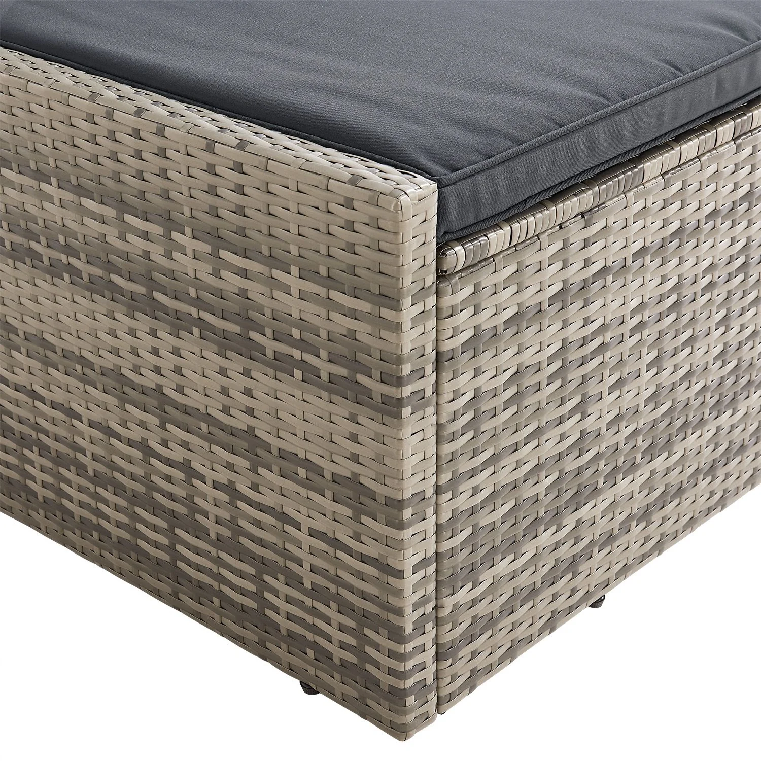 2025 Polyrattan Dubbele Ligstoel Syros