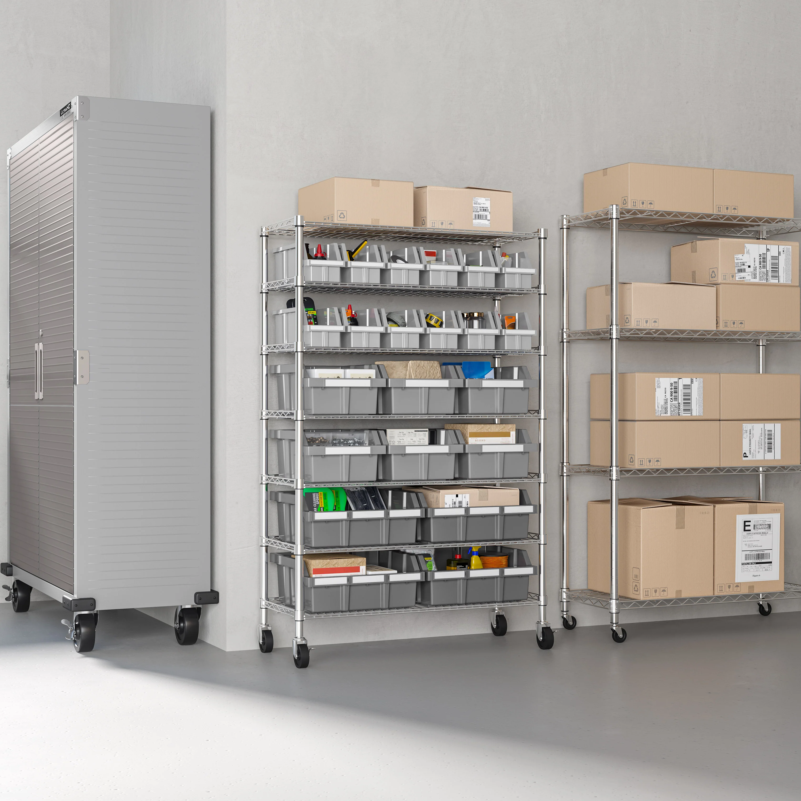 2025 NSF Rek met 7 Niveaus en 22 Bakjes