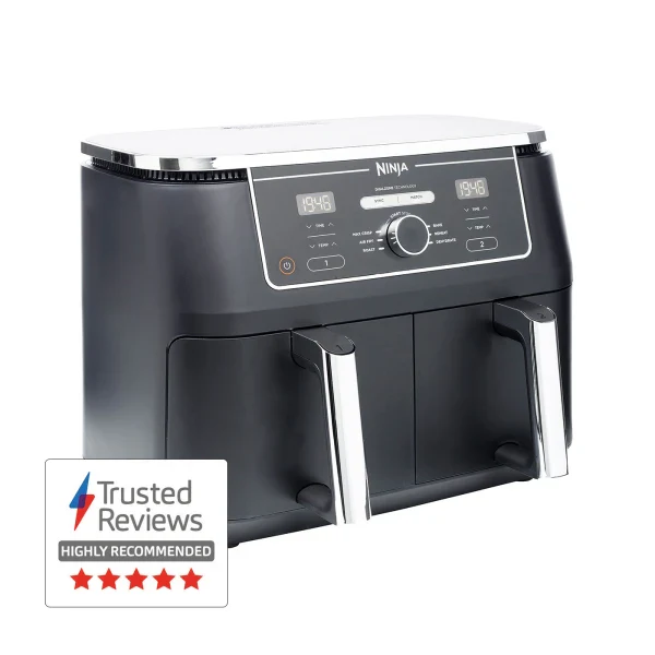 2025 Ninja Foodi MAX Dual Zone Airfryer 9,5L �C Zwart