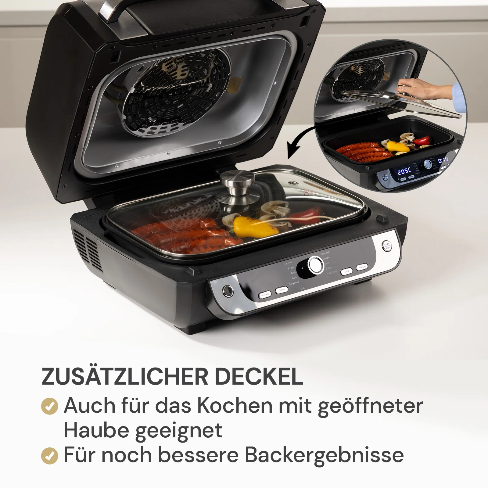 2025 Rosmarino AirGrill Pro heteluchtfriteuse �C 6 L