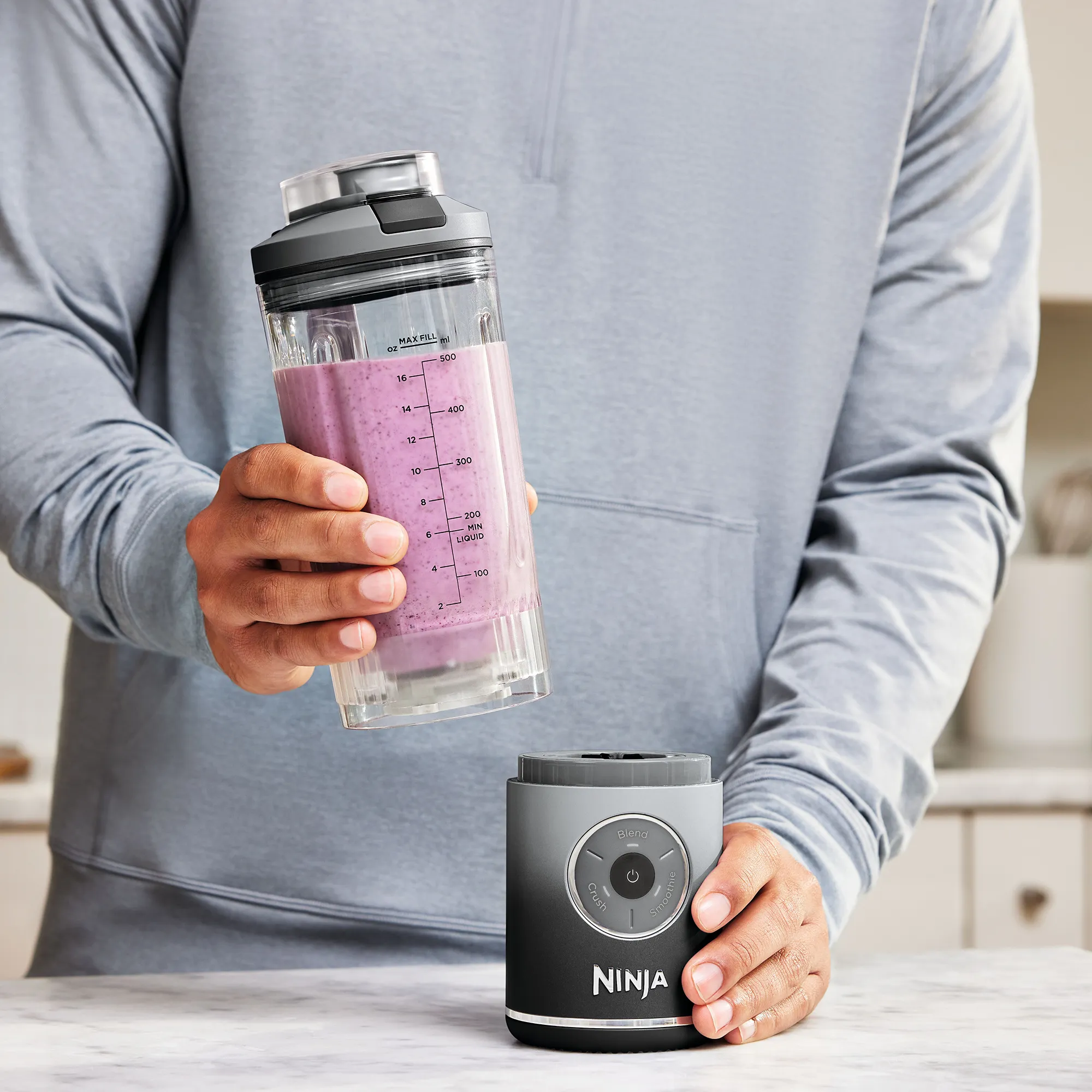 2025 Ninja Blast Max Draadloze Draagbare Blender
