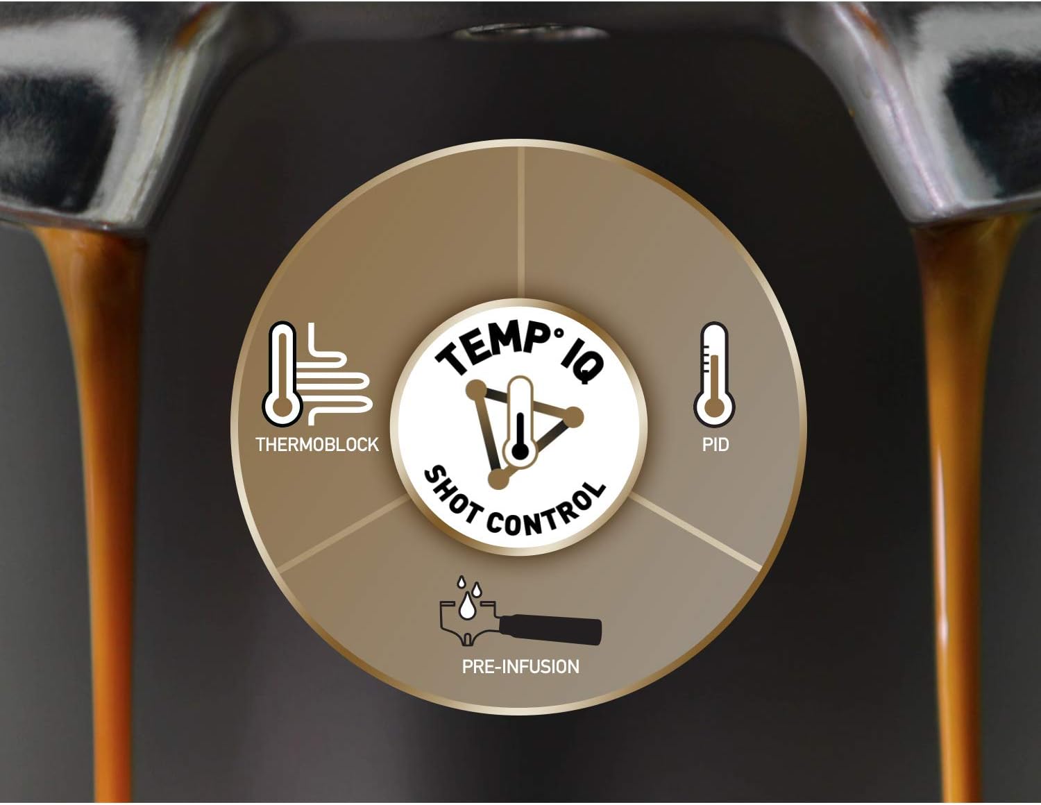 Breville VCF126X Barista Max Coffee Machine, Stainless Steel