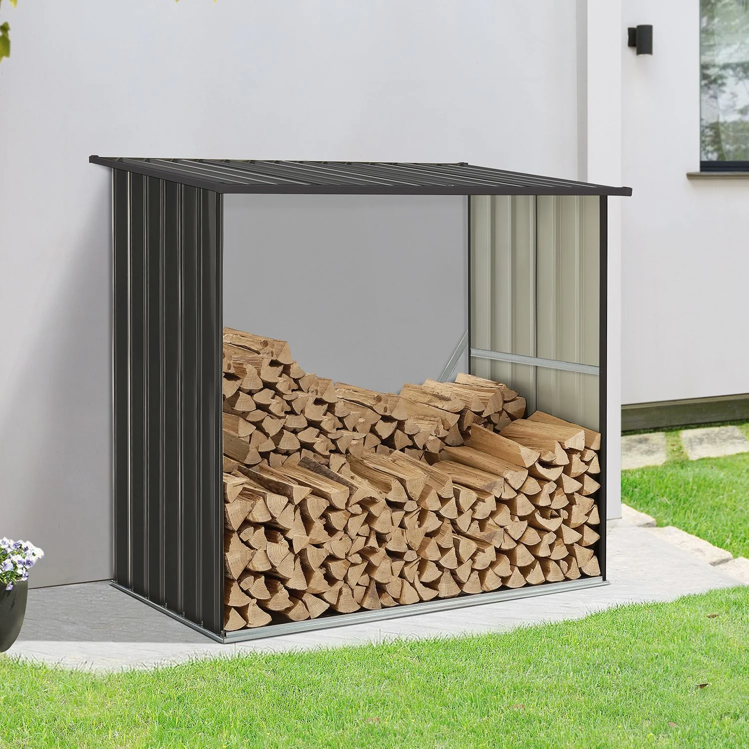 2025 Holzunterstand Enno