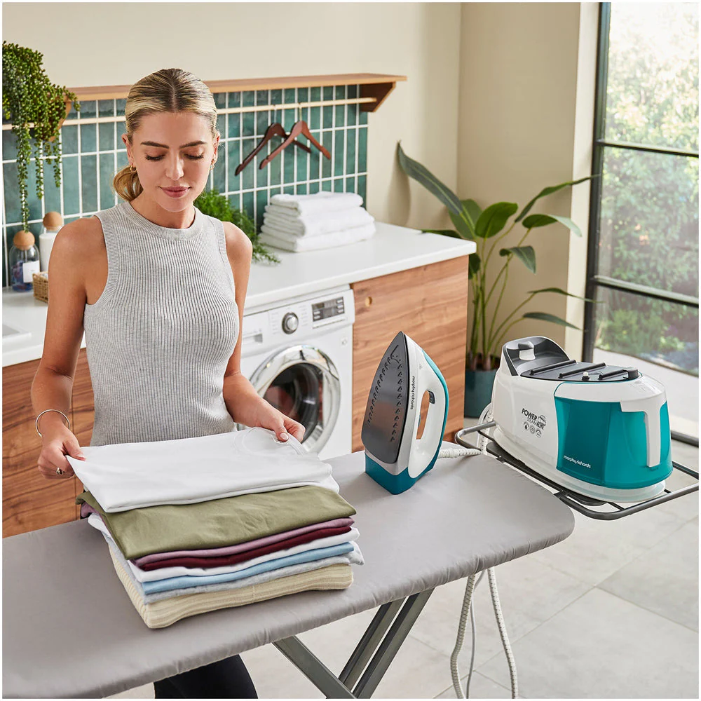 2025 Morphy Richards 332014 Power Steam Elite Stoomgenerator met AutoClean Groen