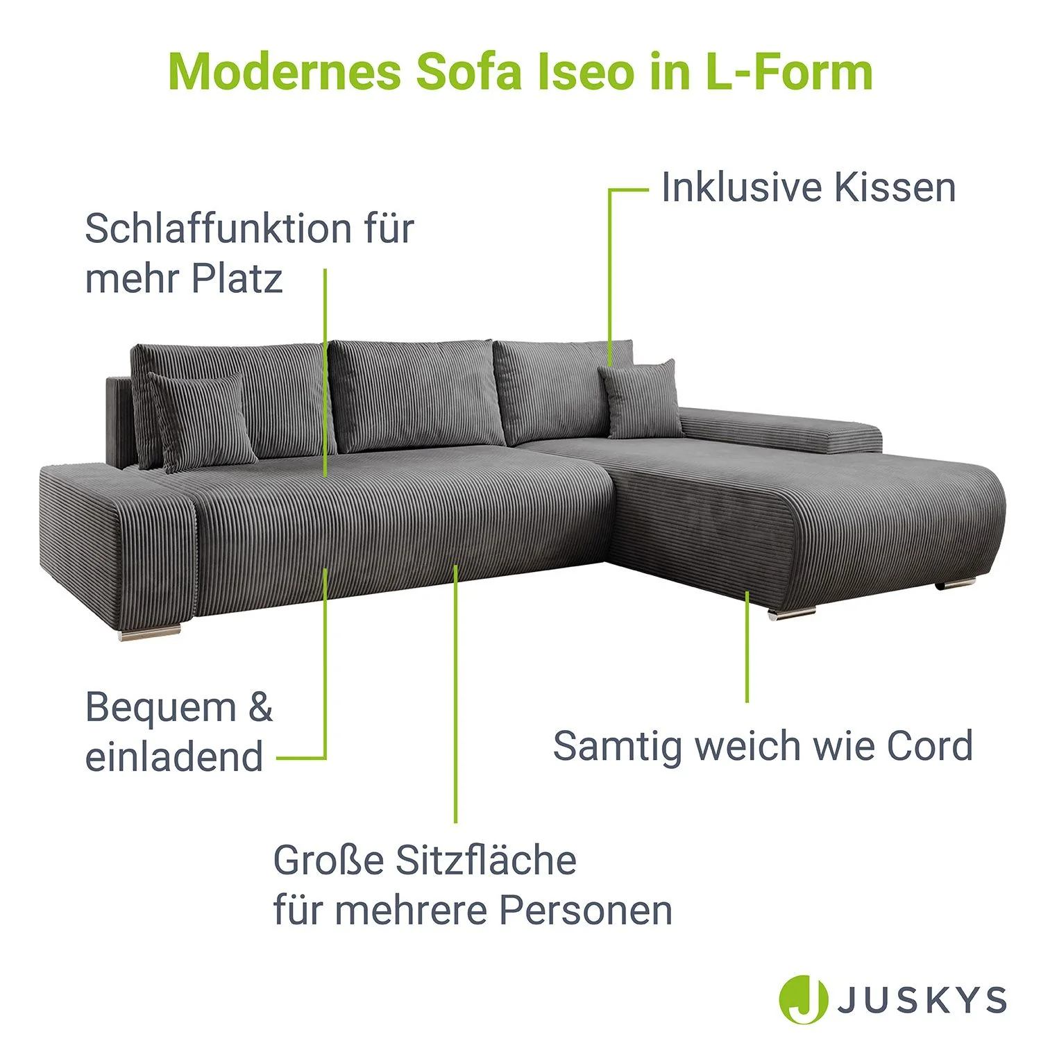 2025 Schlafcouch Iseo �C Laat je inspireren door comfort en design!