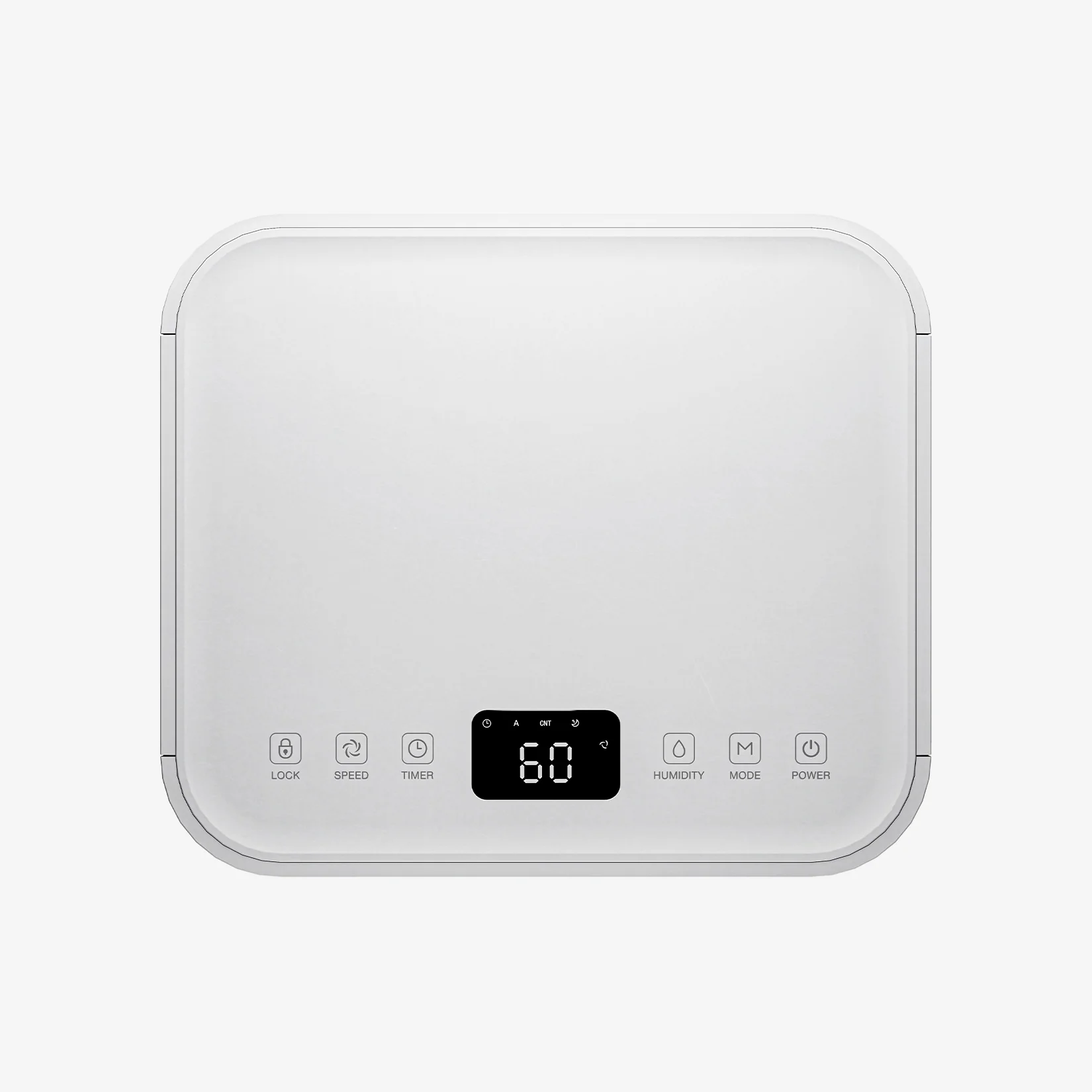 OmniDry Stilstaande Laagverbruik Ontvochtiger van 12L - Wit