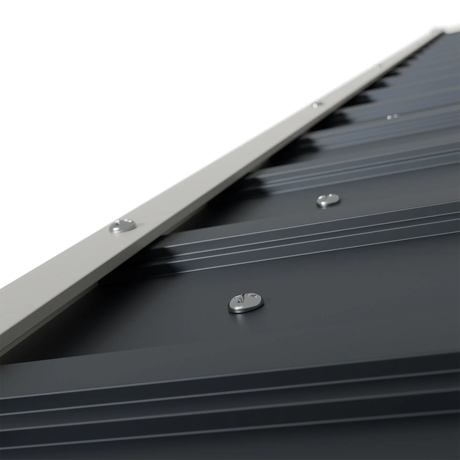 2025 Metalen tuinschuur M in donkergroen voor de tuin