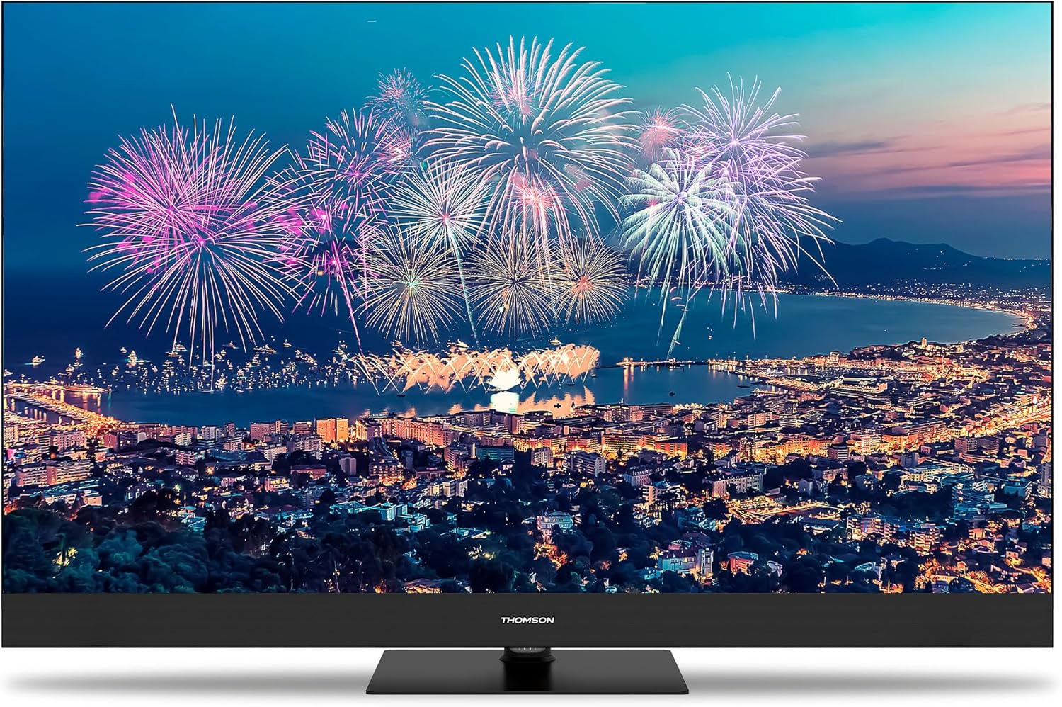 THOMSON 32 Inch (81cm) Full HD Google Smart TV, Wi-Fi, Dolby Audio, HDR10, Bluetooth 5.1, Triple Tuner (Cable/Satellite/Antenna), HDMI, CI+, A+ Panel - 32FG2S14
