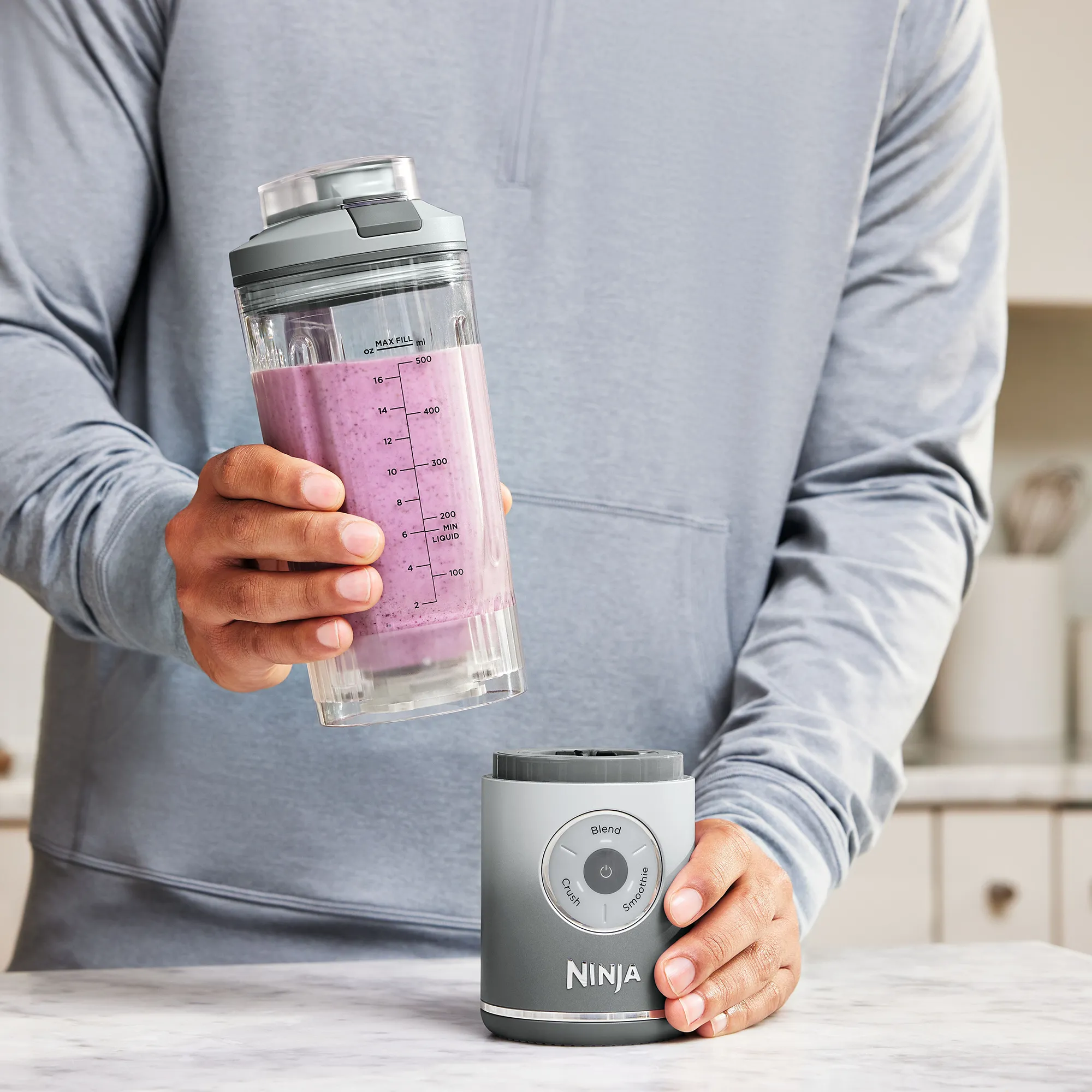 2025 Ninja Blast Max Draadloze Draagbare Blender