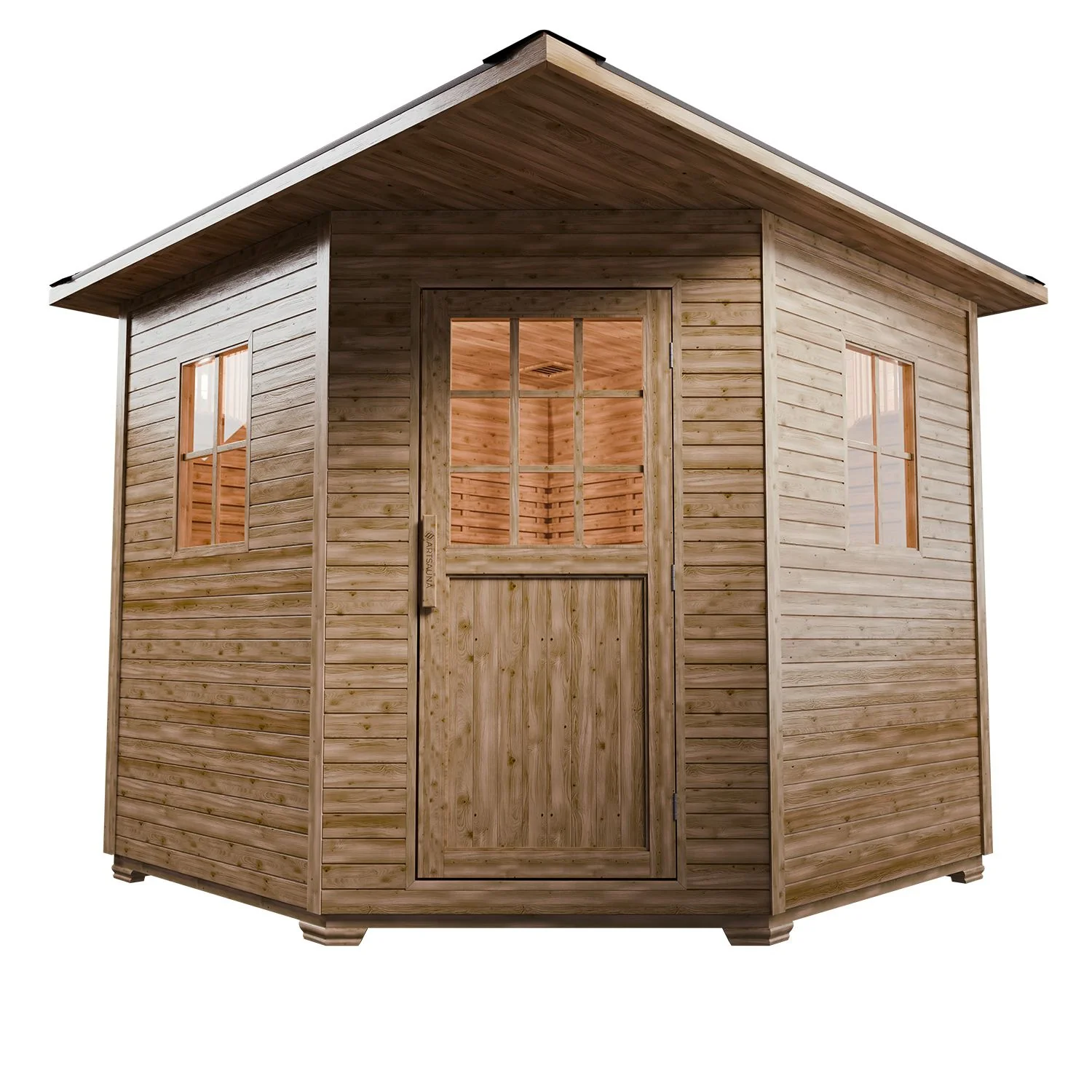 2025 Outdoor Saunahaus Eldur - 8 kW