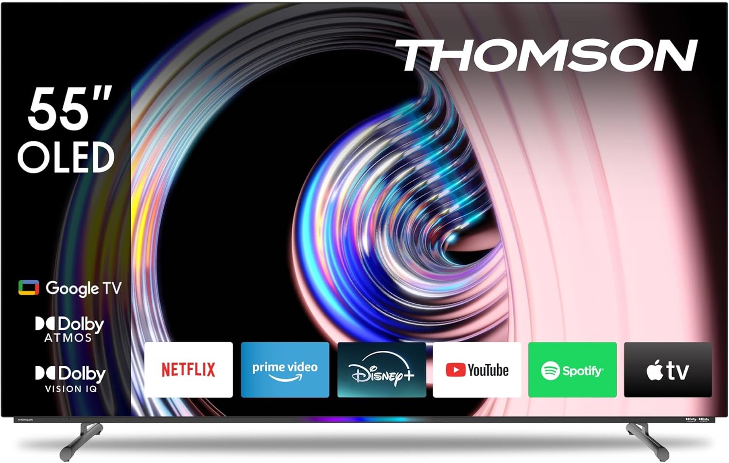 THOMSON 32 Inch (81cm) Full HD Google Smart TV, Wi-Fi, Dolby Audio, HDR10, Bluetooth 5.1, Triple Tuner (Cable/Satellite/Antenna), HDMI, CI+, A+ Panel - 32FG2S14