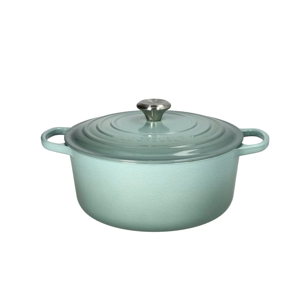 2025 Le Creuset - Signature ronde stoofpan Zeezout 24 cm 4,2 l
