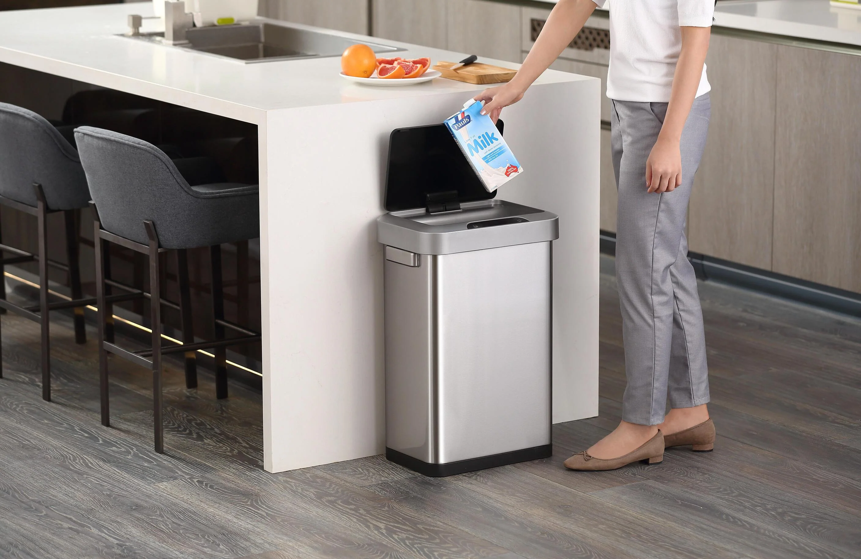 2025 Eko Horizon afvalbak met sensor - 45 liter