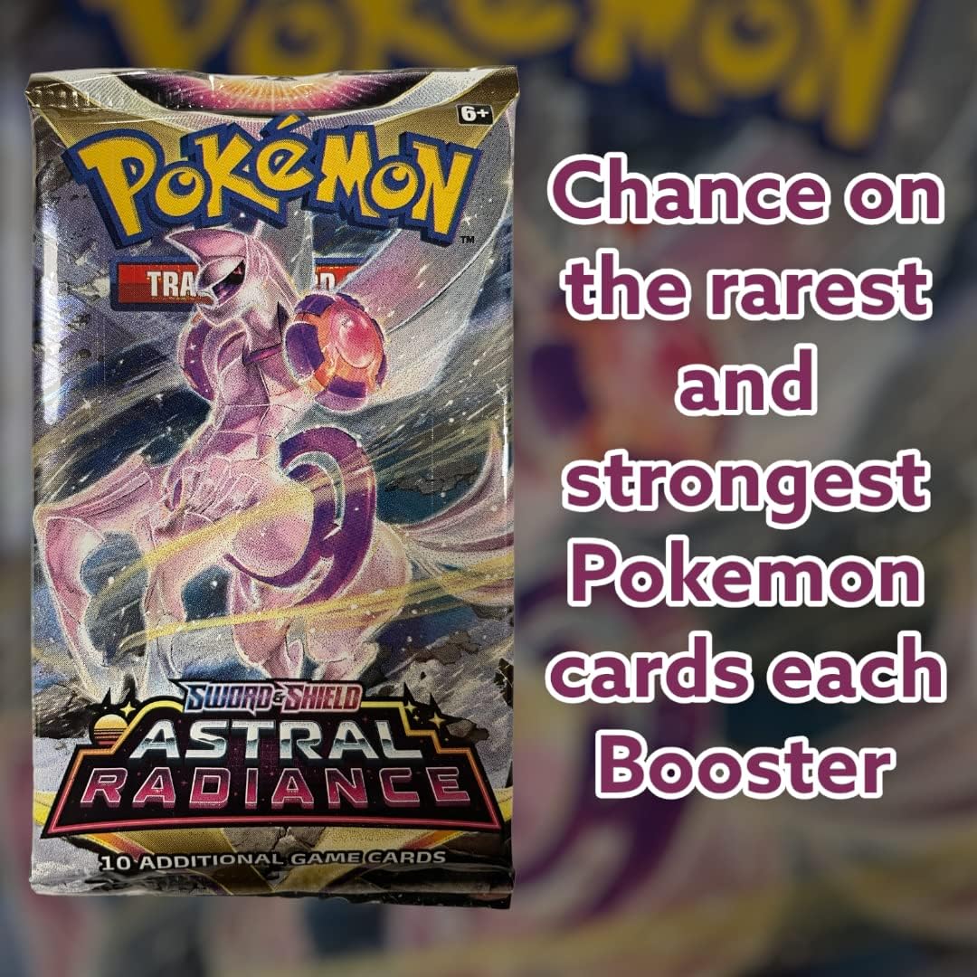 Pokeman Mystery Booster (Random English Booster) + Heartforcards  Shipping Protection (10 Boosters)