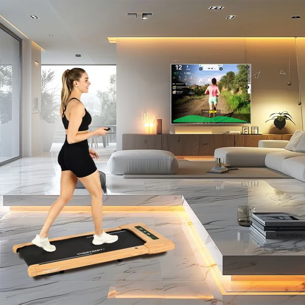 2025 Walking Pad 4.2 �C Elegante loopband in houtdesign (0-6 km/u) met app-compatibiliteit