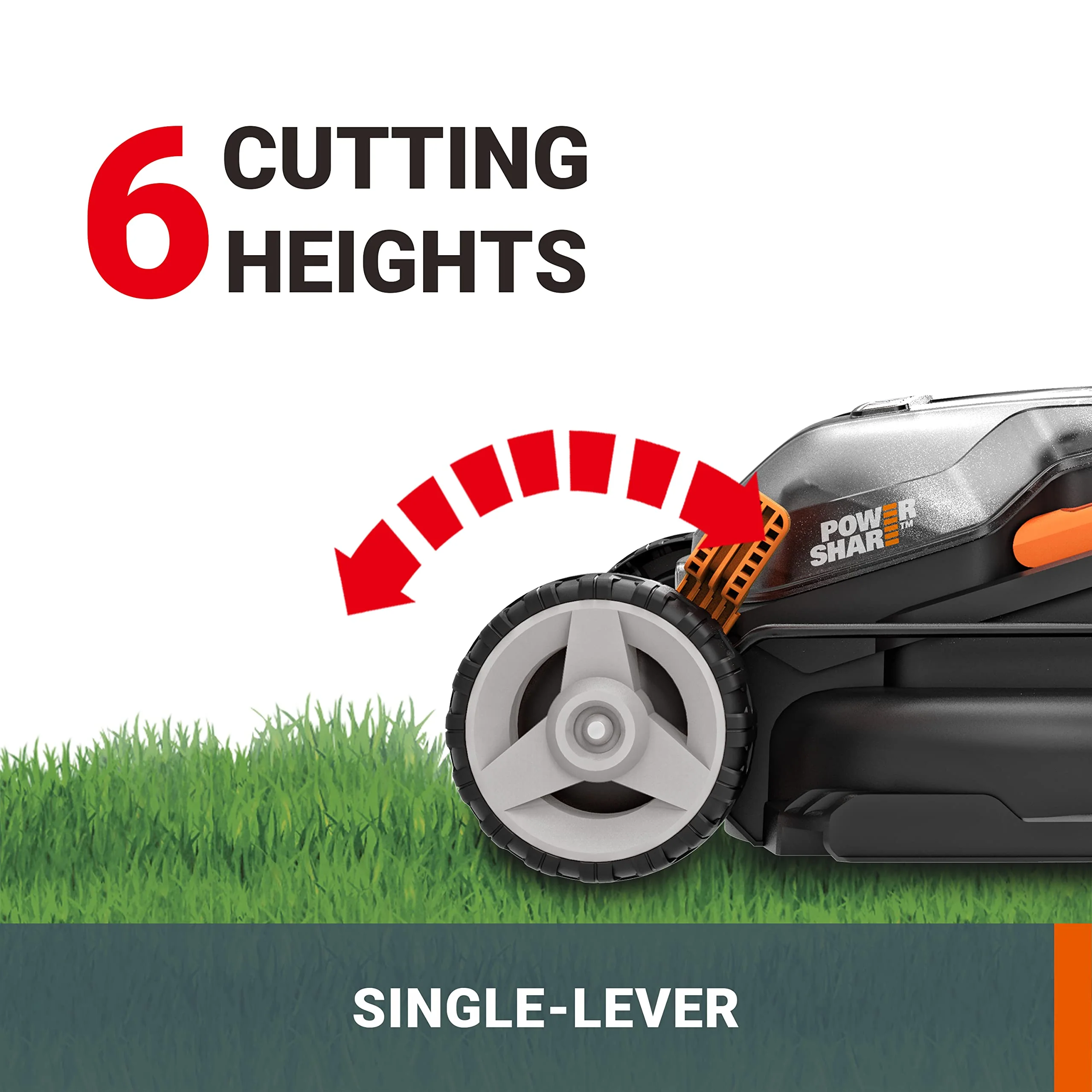 2025 Worx Nitro 34 cm Accugrasmaaier WG779E �C 40V PowerShare PRO met 2 x 2,5 Ah Accu��s & Lader inbegrepen