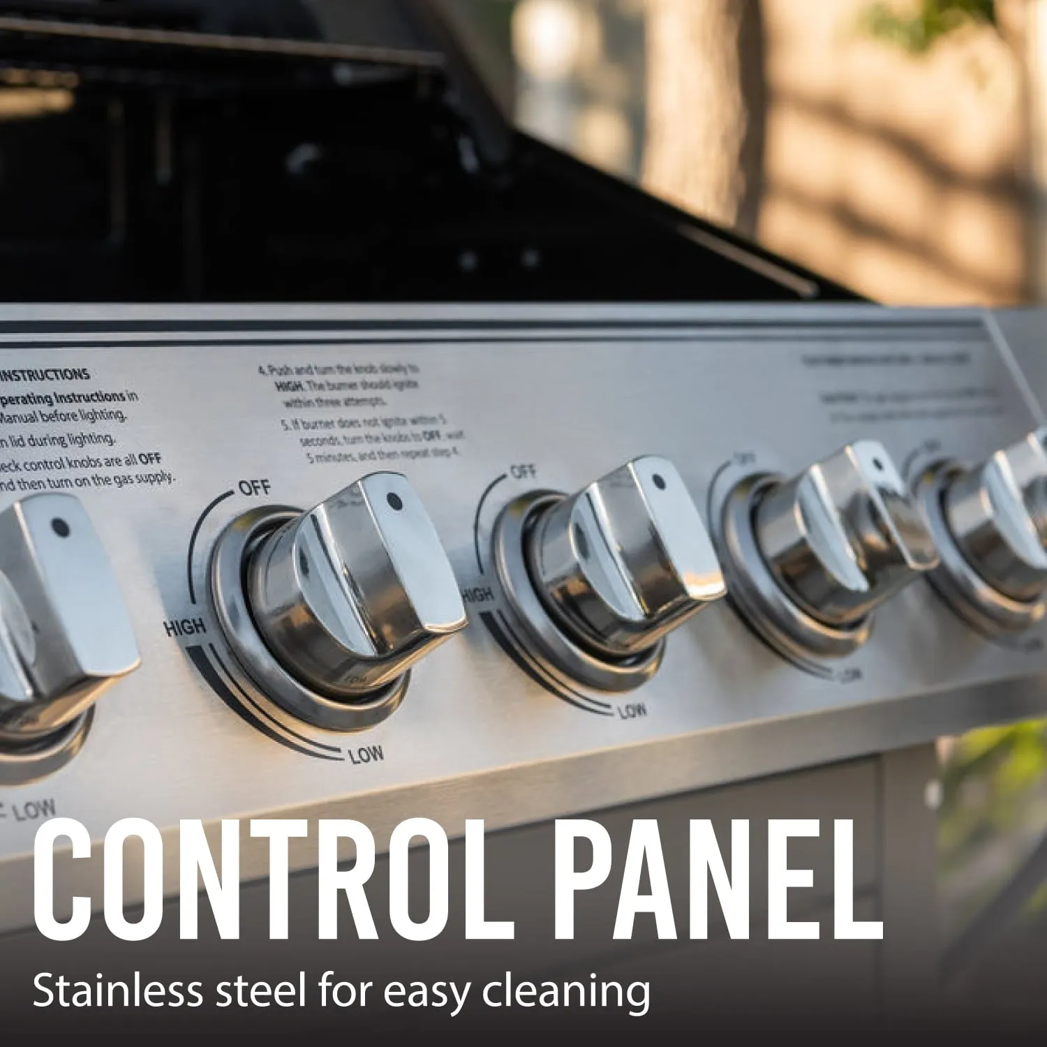 Expert Grill 5-pits propaangasgrill met zijbrander