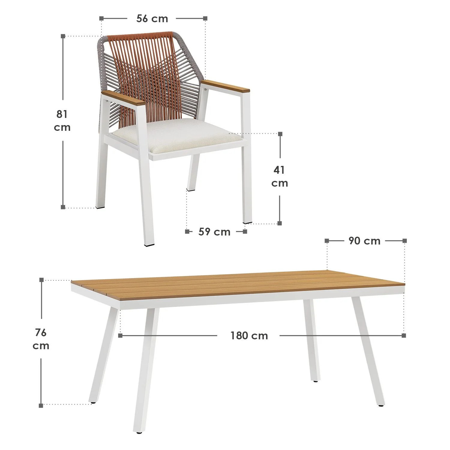 2025 Premium Tuinmeubelset Costa Rica
