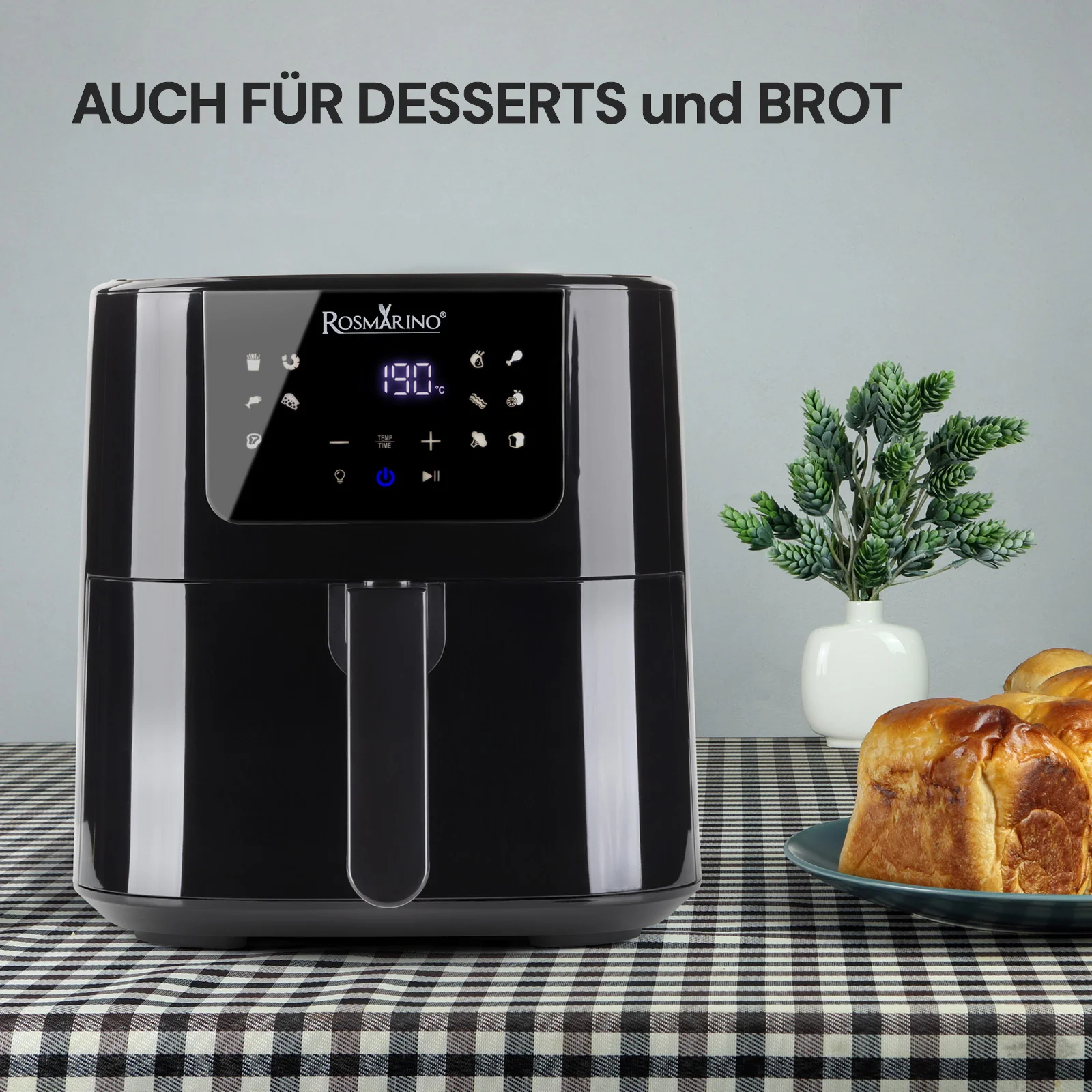 2025 Rosmarino Infinity Vision XL heteluchtfriteuse - 5 L