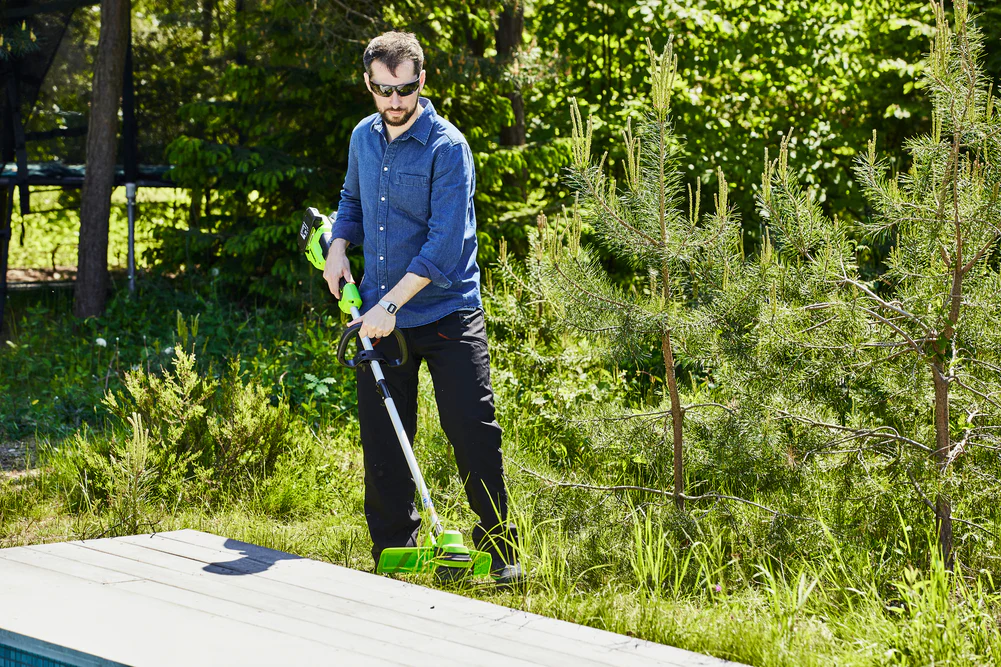 2025 24V+24V Combo-set Grasmaaier 36cm + Grastrimmer 33cm