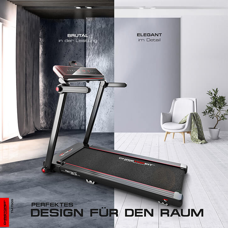 2025 RPT 6200/TM 750S Profi-loopband �C 16 km/u, 16 programma��s & zelfsmerende loopband