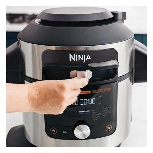 2025 Ninja Foodi MAX Multifunctionele Pan 15-in-1 met Slimme Deksel SmartLid en Smart Cook Systeem OL750UK