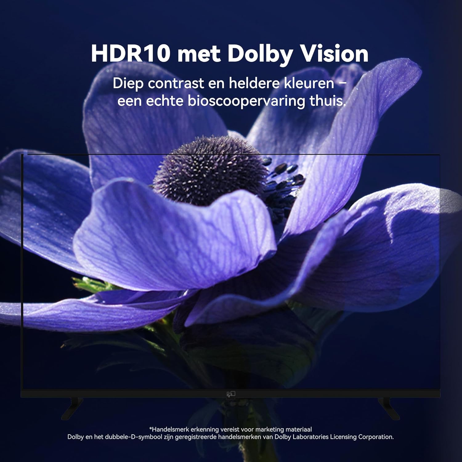 FPD 40 Inch Smart TV, Full HD Google TV with Google Cast, HDR 10, Dolby Audio, Vocie Remote, HDMI, 1080p Flat Screen Televison (CG40-P1, Model 2025)