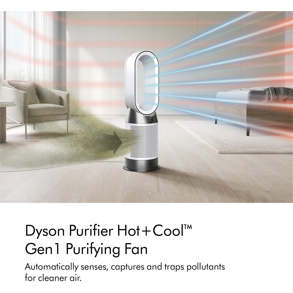 Dyson HP10 Purifier Hot+Cool? Gen1 Luchtzuiveraar met Verwarming en Ventilator �C Wit