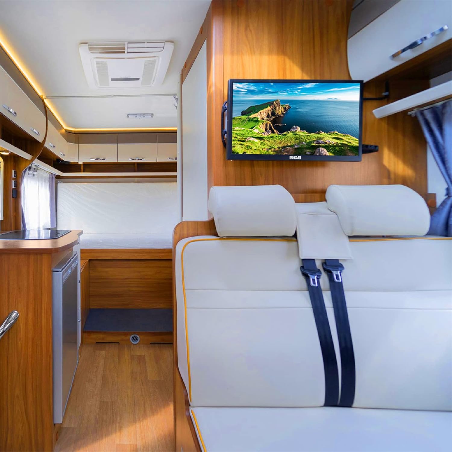 RCA RS32H2 Android Smart TV 32 inch (80 cm) Televisie met Google Assistant, Chromecast, Netflix, Prime Video, Google Play, YouTube, Disney+, WiFi, BT-afstandsbediening met microfoon, DVB-S/S2/T/T2/C