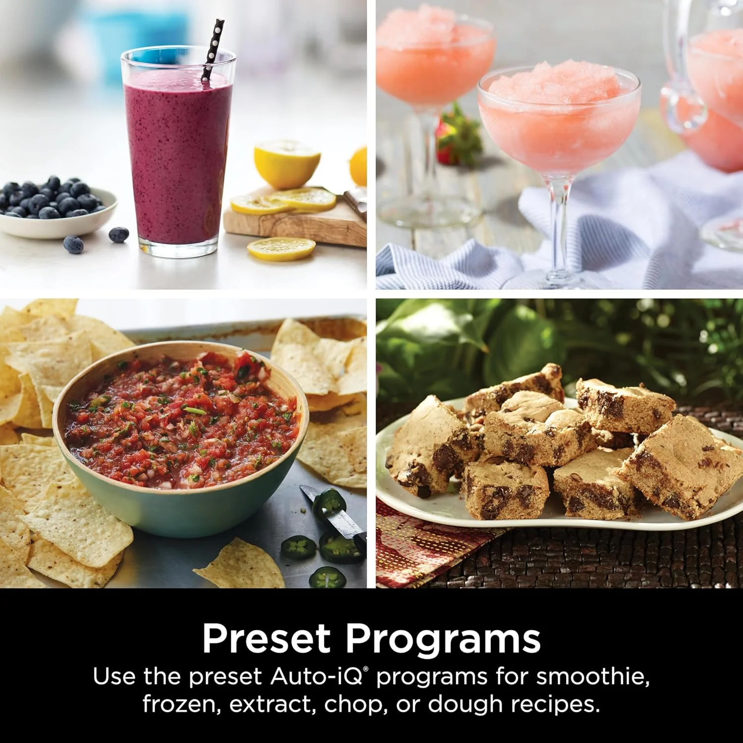 Ninja Blender, Mega Kitchen System, 1500W, 4 Functions for Smoothies, Processing, Dough, Drinks & More, with 72 Blender Pitcher, 64 Processor Bowl, 2 Nutri Cups + Lids, Black, BL770