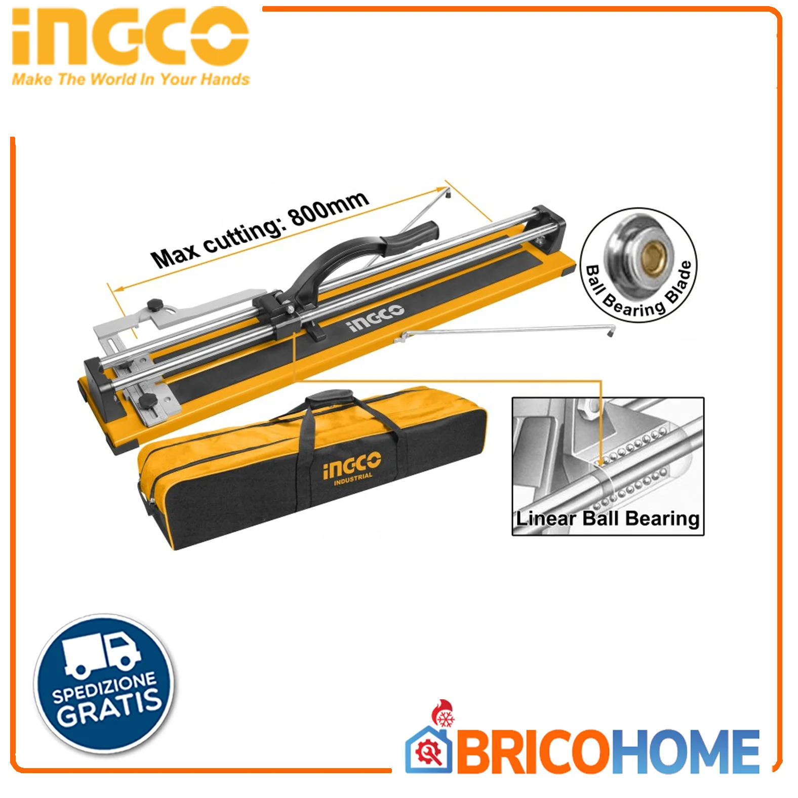 2025 FLIESENSNIJDER MAXIMALE LENGTE 800MM