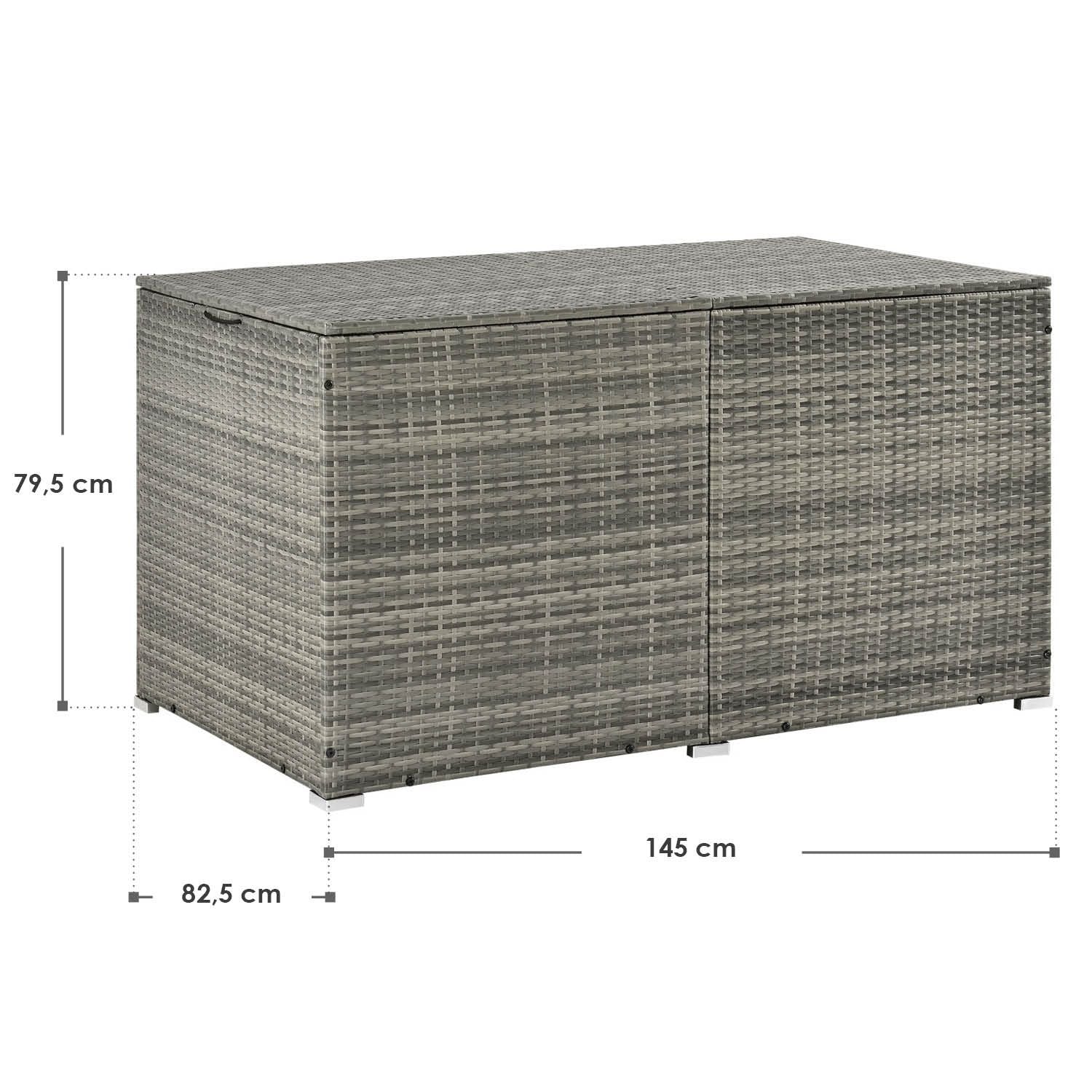 2025 Polyrattan Opbergbox Ikaria