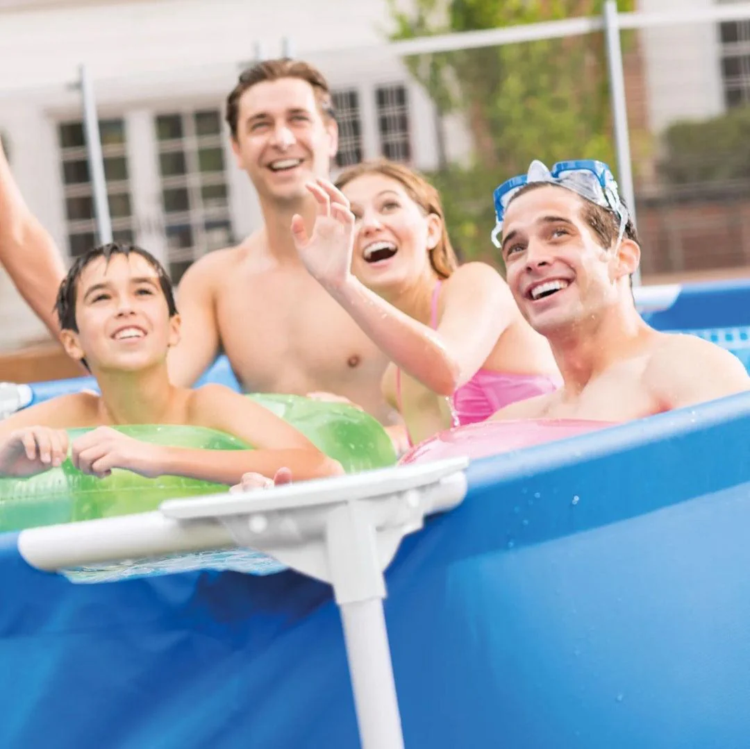 Intex Verhoogd Rechthoekig Framezwembad 14' 9?