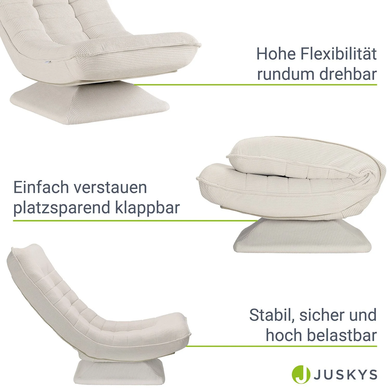 2025 Relaxfauteuil Korsika met Cord