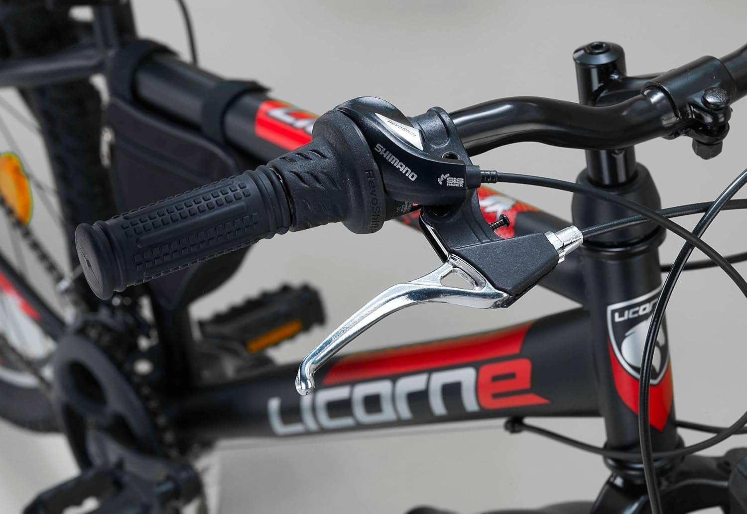 Licorne Bike Mountain Bike Guide for Girls, Boys, Women and Men, Shimano 21-Speed Gear