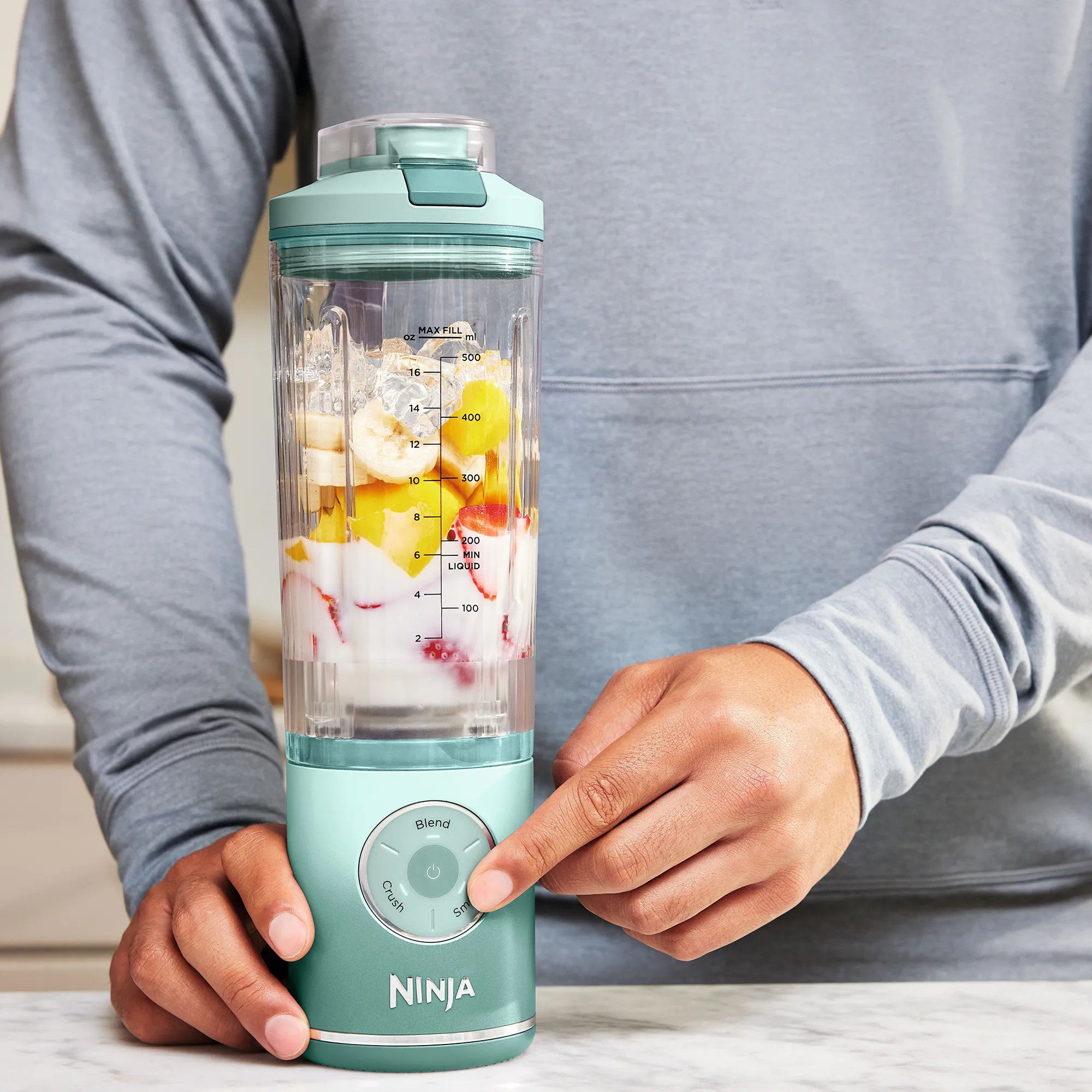 2025 Ninja Blast Max Draadloze Draagbare Blender