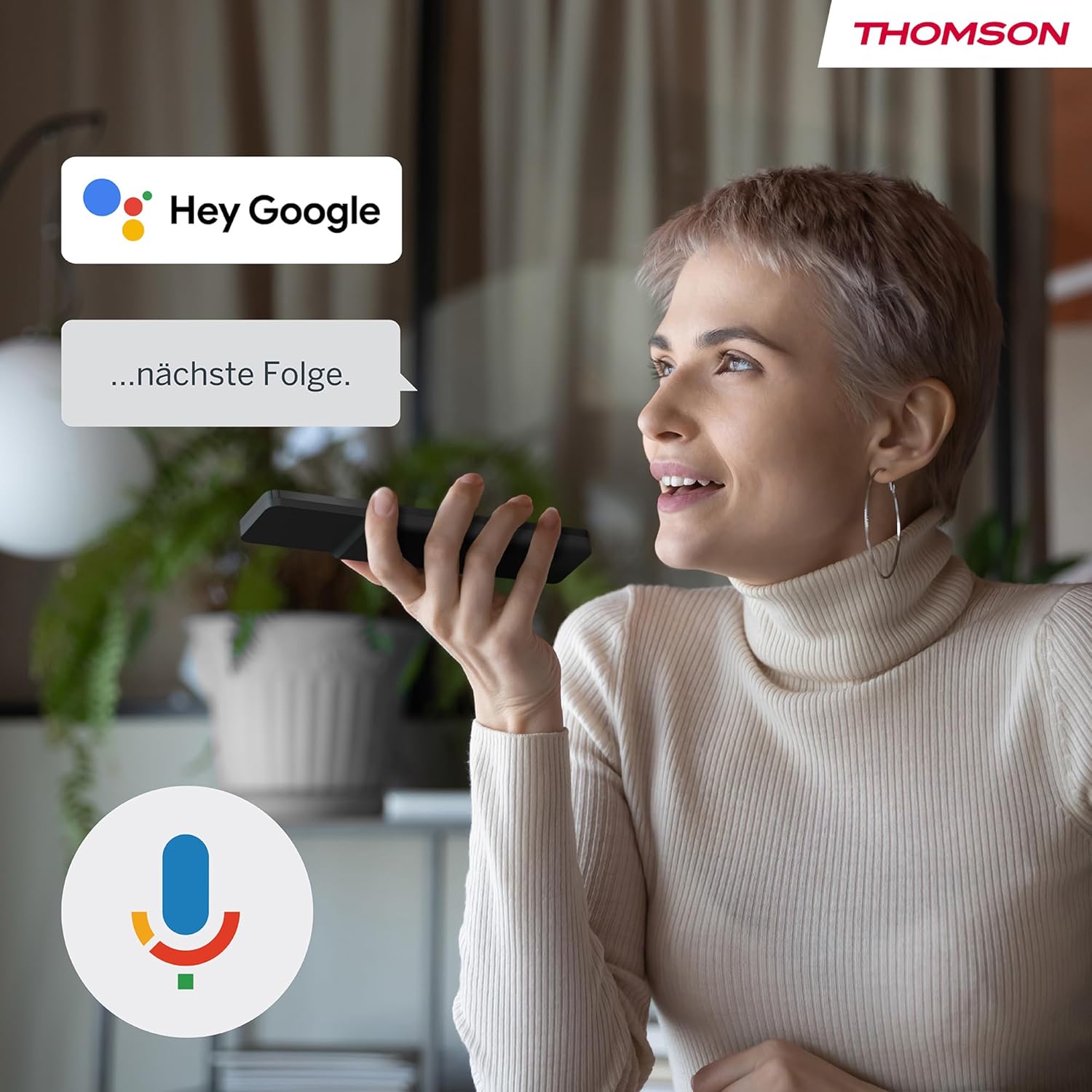 THOMSON 32 Inch (81cm) Full HD Google Smart TV, Wi-Fi, Dolby Audio, HDR10, Bluetooth 5.1, Triple Tuner (Cable/Satellite/Antenna), HDMI, CI+, A+ Panel - 32FG2S14