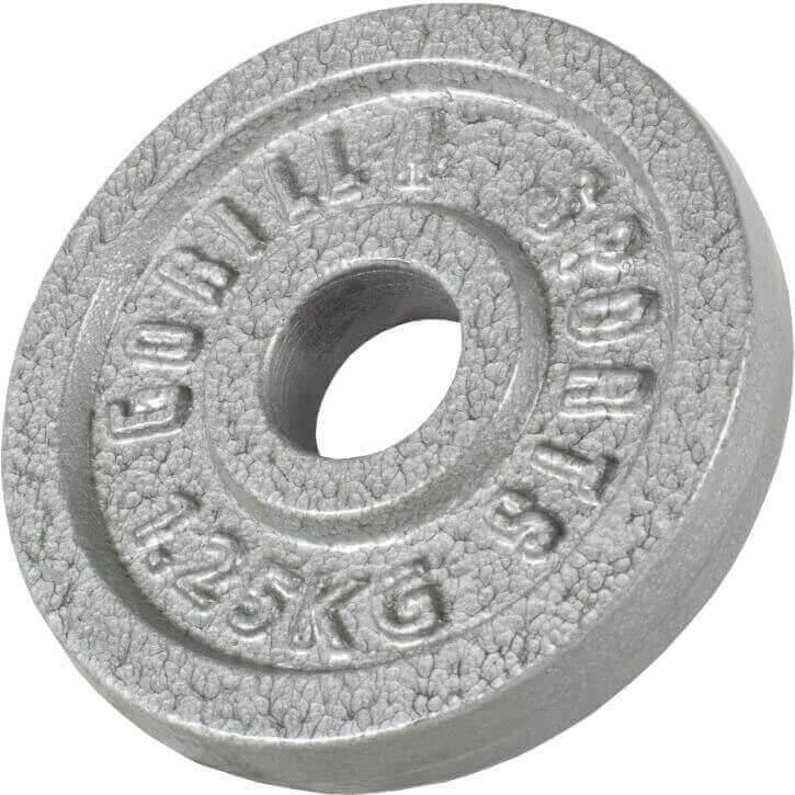 2025 Kurzhantelset Gusseisen 30 kg Silber