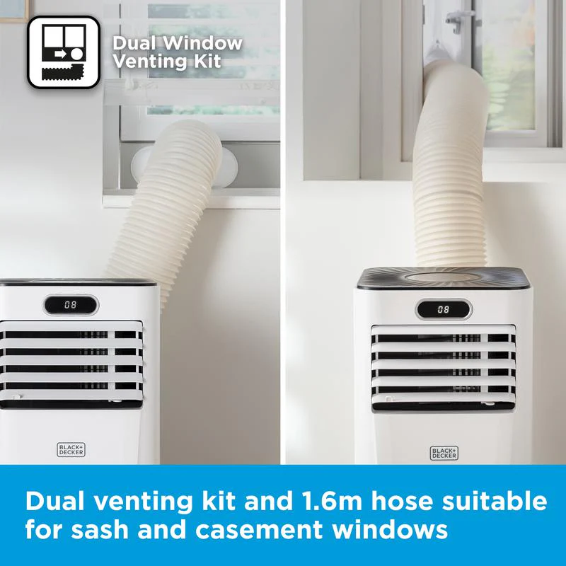 Slimme Draagbare Airconditioner Black+Decker BXAC40025GB 9000 BTU