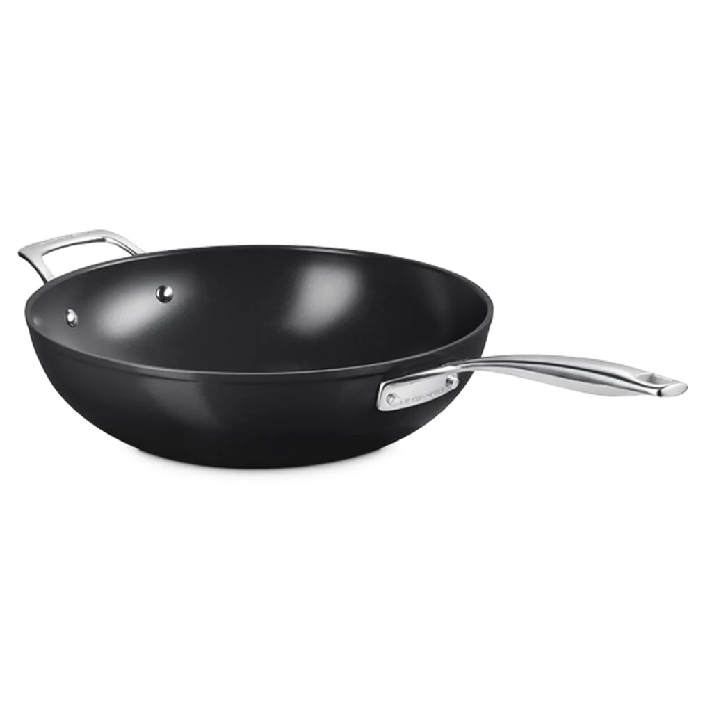 2025 Le Creuset - Essential Anti-aanbak Wokpan 30 cm