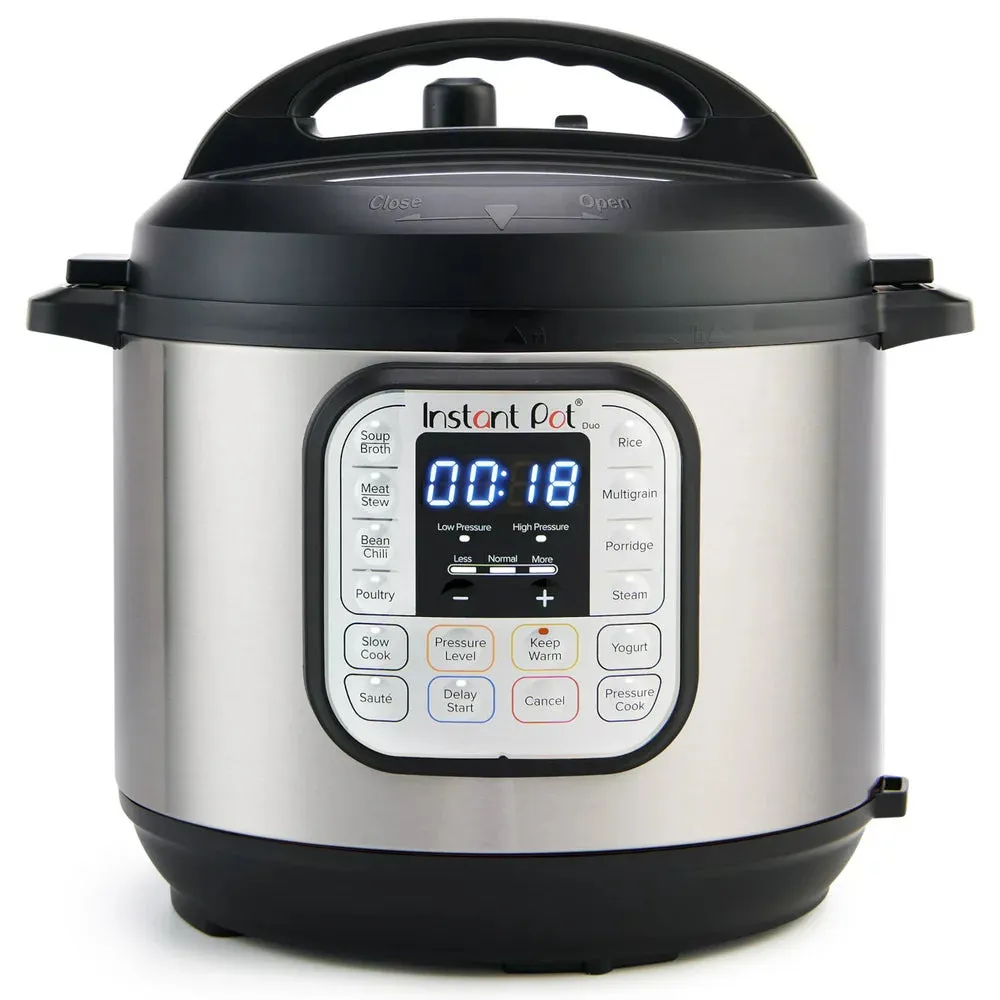 2025 Instant Pot? Duo? Elektrische Drukpan 6 Qt 7-in-1 met Eenvoudige Stoomaflaat Schakelaar