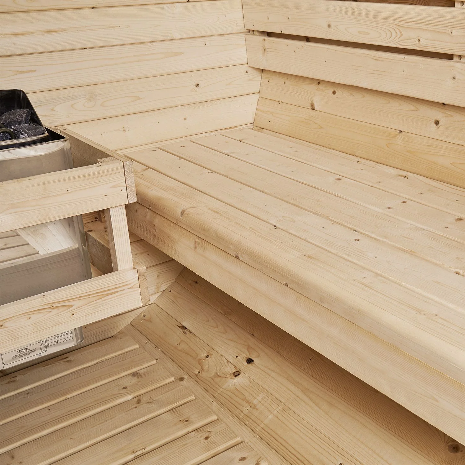 2025 Fasssauna Spitzbergen met saunaoven